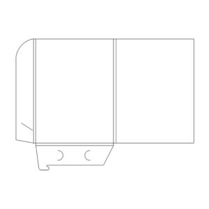 Folder A4 με θήκη για κάρτα - Image 2