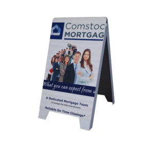 Stand Πεζοδρομίου A-Board PVC