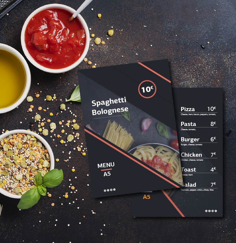Photoin_menu_A5_pvc Μενού Α5 PVC αδιάβροχο