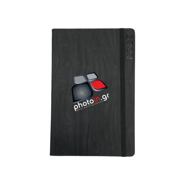 agenda_5117_black Ατζέντα ημερήσια με εκτύπωση 14x21cm